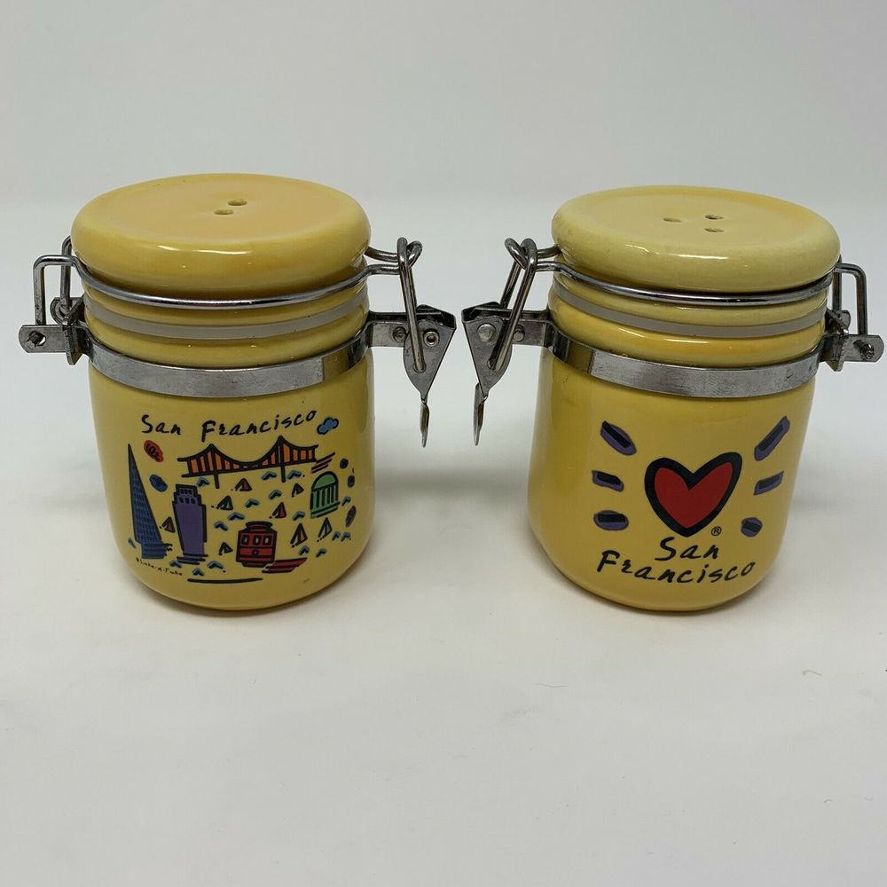 San Francisco Love Salt And Pepper Shakers